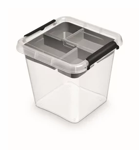 Inny Organizer z Pokrywką i 4 Przegródkami Pojemnik SimpleStore 4 L - Pudła i pojemniki do przechowywania - miniaturka - grafika 1