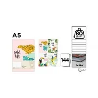 Szkolne artykuły papiernicze - Notatnik A5/144K MIX - miniaturka - grafika 1