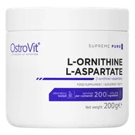 Witaminy i minerały - OstroVit Supreme Pure L-Ornithine L-Aspartate 200g - miniaturka - grafika 1