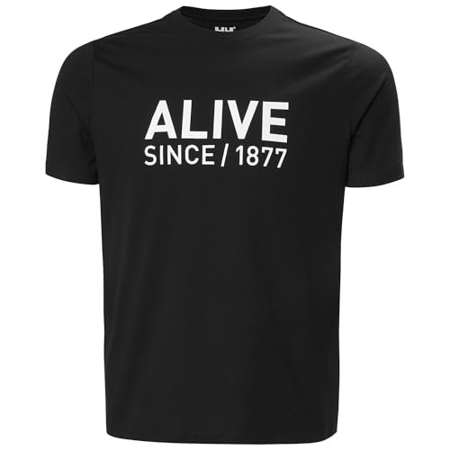 Helly Hansen Męski Core Graphic T 2.0, czarny, XL