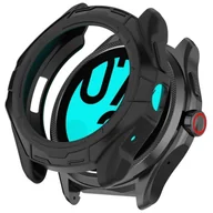 Akcesoria do smartwatchy - SILIKONOWE ETUI DO TICWATCH PRO 5 CZARNE - miniaturka - grafika 1