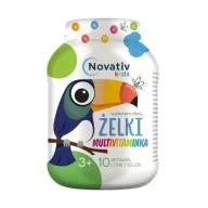 Witaminy i minerały - Novativ Kids żelki multivitaminka 150 g - miniaturka - grafika 1