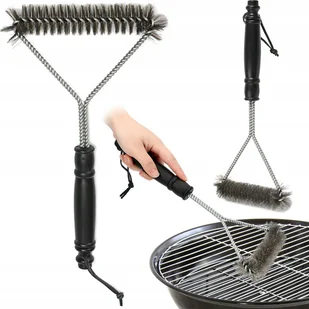 Gotel Q39C1 SZCZOTKA DRUCIANA SKROBA DO GRILLA - Akcesoria do grilla - miniaturka - grafika 1