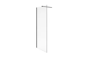 Vidoq walk-in ścianka 100x200cm czarna - Grzejniki łazienkowe - miniaturka - grafika 1