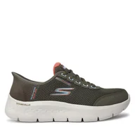 Sneakersy damskie - Sneakersy Skechers Clear Creek 124846 Zielony - miniaturka - grafika 1