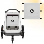 Akcesoria do wózków - Osłonka przeciwsłoneczna do przyczepki łatwy montaż Lionelo Cama Sunshade - miniaturka - grafika 1