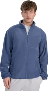 Polar męski 4F M357 niebieski 4FWAW25TFLEM357 32S 2XL - Bluzy męskie - miniaturka - grafika 1