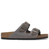 Klapki i japonki męskie - Klapki męskie Birkenstock Arizona 1029159 - szare - miniaturka - grafika 1