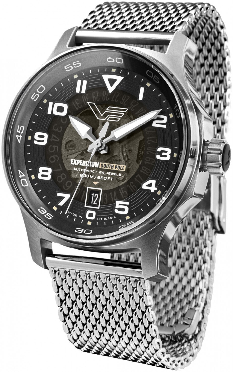 Zegarek Vostok Europe Zegarek męski Vostok Europe NH35A-592A758BM srebrny