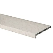 Blaty meblowe i parapety okienne - Parapet wewnętrzny PVC 25 x 156 cm marmur Plasti King - miniaturka - grafika 1
