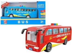 Autobus z napędem 1:32 światło, dźwięk MIX - ADAR - Samochody i pojazdy dla dzieci - miniaturka - grafika 1