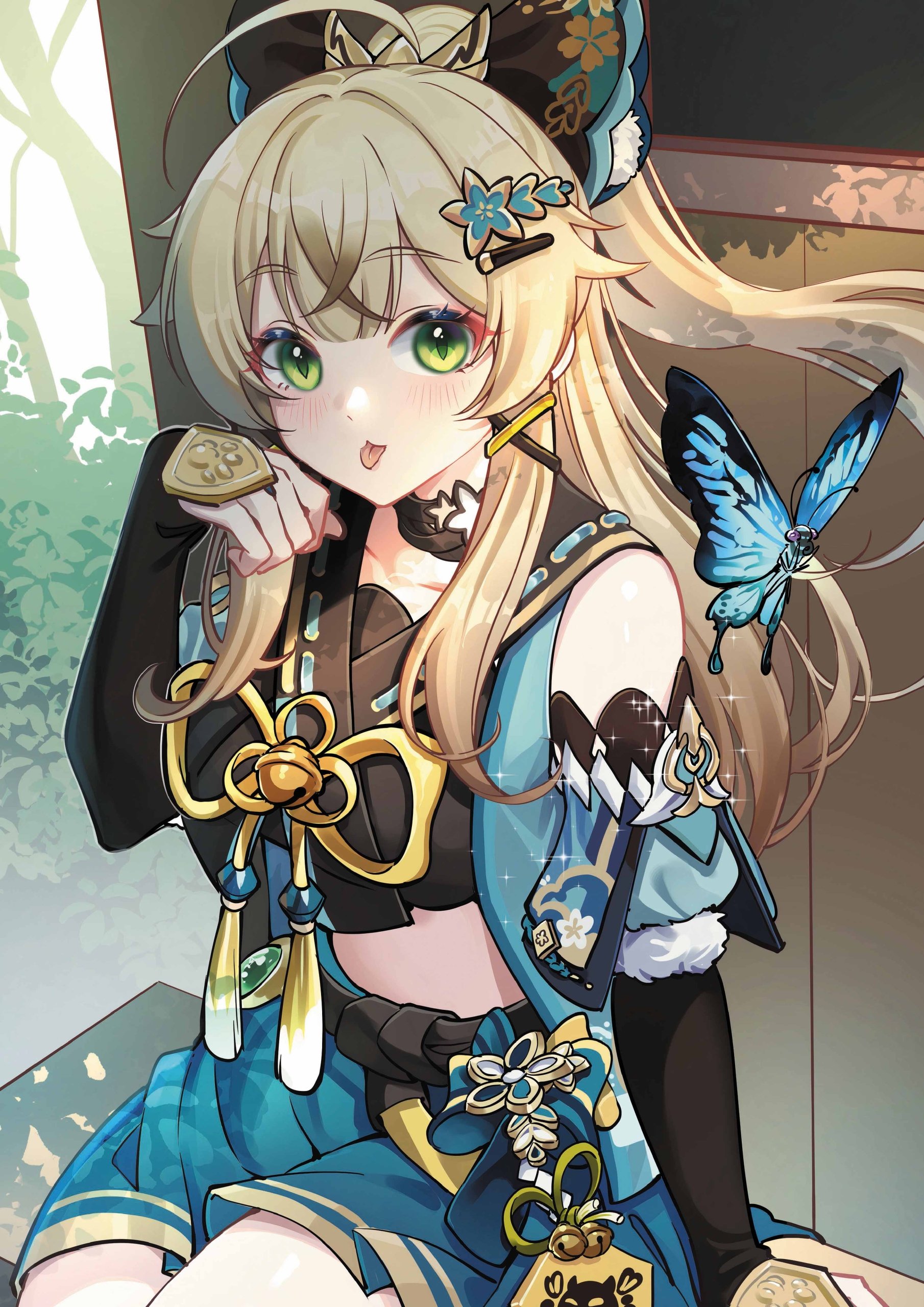 Plakat A3 Genshin Impact Anime Gra Kirara