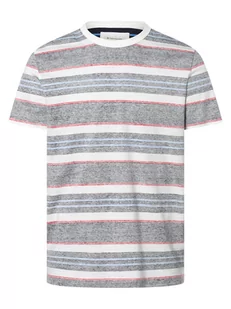 Tom Tailor - T-shirt męski, niebieski|biały|czerwony - Koszulki męskie - miniaturka - grafika 1