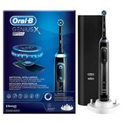 Szczoteczki elektryczne - Braun Oral-B Genius X 20100S Czarny - miniaturka - grafika 1