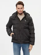 Kurtki męskie - Calvin Klein Jeans Kurtka zimowa J30J324330 Czarny Regular Fit - miniaturka - grafika 1