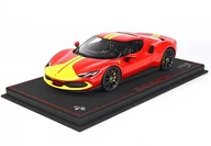 Samochody i pojazdy dla dzieci - Bbr Ferrari 296 Gtb Assetto Fiorano Red  1:18 P18211D1 - miniaturka - grafika 1