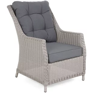 Meble ogrodowe technorattanowe Alicante White / Grey - Meble ogrodowe - miniaturka - grafika 7