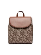 Plecaki - DKNY Plecak Bryant Flap Backpack R21KJR76 Brązowy - miniaturka - grafika 1