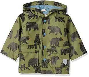 Hatley Raincoat Płaszcz przeciwdeszczowy dla chłopców, Dzikie niedźwiedzie, 1 anno - Kurtki i płaszcze dla chłopców - miniaturka - grafika 1