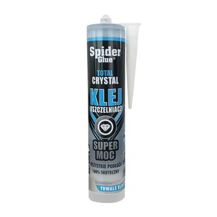 Spider Glue Klej uszczelniacz Total Crystal 290 ml - Kleje i inne preparaty budowlane - miniaturka - grafika 1