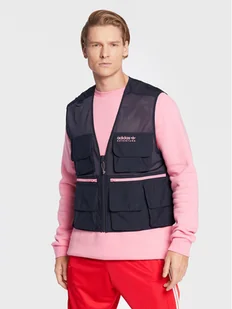 adidas Kamizelka Originals Adventure HK4986 Granatowy Regular Fit - Kamizelki męskie - miniaturka - grafika 1