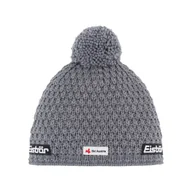 Czapki damskie - Czapka zimowa z wełną merino Eisbar Trail Pompon MU SKA grey - ONE SIZE - miniaturka - grafika 1