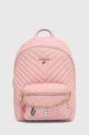 Plecaki szkolne i tornistry - Guess plecak dziecięcy kolor różowy mały gładki - miniaturka - grafika 1