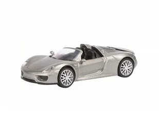 Schuco Porsche 918 Spyder Grey 1:87 452613900 - Samochody i pojazdy dla dzieci - miniaturka - grafika 1