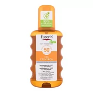 Balsamy i kremy do opalania - Eucerin Sun Oil Control Dry Touch Transparent Spray SPF50+ preparat do opalania ciała 200 ml unisex - miniaturka - grafika 1