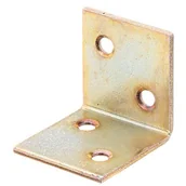 Zawiasy, okucia i inne akcesoria - Kątownik szeroki ocynk 30 x 30 x 30 - miniaturka - grafika 1