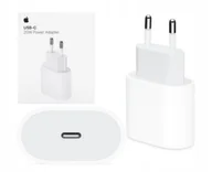Ładowarki do telefonów - SZYBKA ŁADOWARKA 20 W USB typ C FAST APPLE IPHONE 8 X 11 12 13 14 15 16 - miniaturka - grafika 1