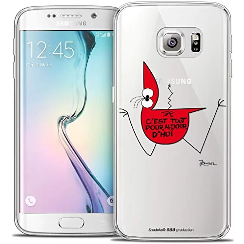 Etui ochronne do Samsung Galaxy S6 Edge, ultracienkie, Shadoks C'est Tout