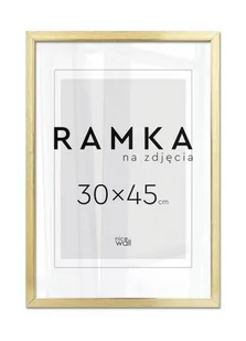 Ramka na zdjęcia 30x45 cm Złota - Ramki na zdjęcia - miniaturka - grafika 1