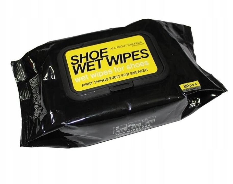 Chusteczki do czyszczenia butów i torebek Shoe Wet Wipes 80 szt