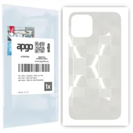 Szkła hartowane na telefon - Folia hydrożelowa 3D naklejka przezroczysta na TYŁ do Apple iPhone 11 Pro - apgo hydrogel 3D TPU - miniaturka - grafika 1