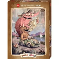 Puzzle - Heye Puzzle 2000 elementów. Zozoville, Wyjazd na wycieczkę - miniaturka - grafika 1