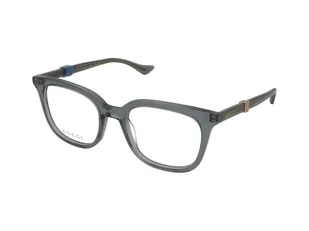 Dioptrie szkieł Gucci GG1497O 007 - Okulary korekcyjne, oprawki, szkła - miniaturka - grafika 1
