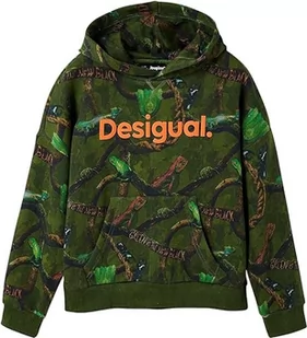 Desigual Sweter kardigan dla chłopców Ariel, zielony, M - Swetry damskie - miniaturka - grafika 1