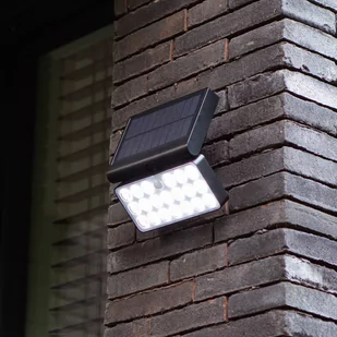 Lutec Tuda 6935501330 kinkiet lampa ścienna zewnętrzna ogrodowa 1x8,5W LED IP44 czarny - Lampy ogrodowe - miniaturka - grafika 2