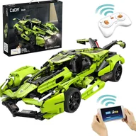 Klocki - Klocki CaDA Zdalnie sterowane duże auto sportowe 432 elementy RC - miniaturka - grafika 1