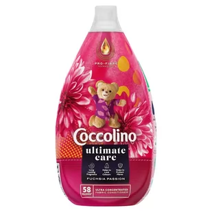 Coccolino Ultimate Care Fuchsia Passion Płyn do płukania tkanin 870 ml - Środki do prania - miniaturka - grafika 1
