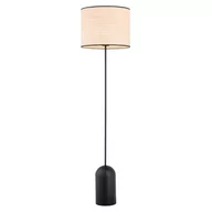 Lampy stojące - ASPEN LP1 BLACK/RATTAN oprawa oświetleniowa - miniaturka - grafika 1