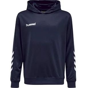 Hummel Hummel Męska bluza z kapturem Hmlpromo Poly Hoodie niebieski niebieski (Bleu Marine) m 208317-7026 - Bluzy męskie - miniaturka - grafika 1