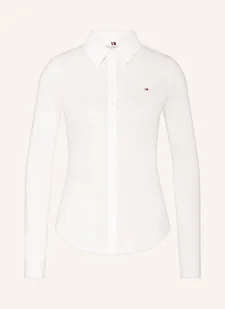 Tommy Hilfiger Koszula Z Piki weiss - TOMMY HILFIGER - Koszule damskie - miniaturka - grafika 1