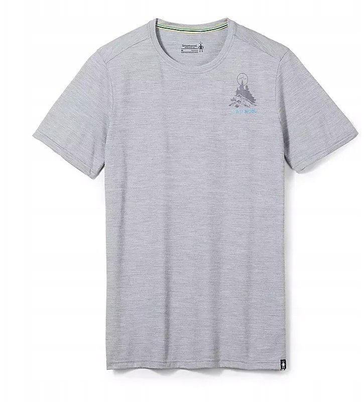 Smartwool M'S Wilderness Summit Short Sleeve Graphic Tee Slim Fit, 545, L