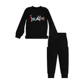Odzież sportowa dziecięca - Jordan dres dziecięcy Jumpman Team Blocked, czarny, rozmiar 2-3 A kod 85D427-023 - miniaturka - grafika 1