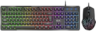 GENIUS set GX GAMING Scorpion KM-GX3, zestaw przewodowy USB, CZ+SK, czarna 31330011403 - Zestawy myszka + klawiatura - miniaturka - grafika 1