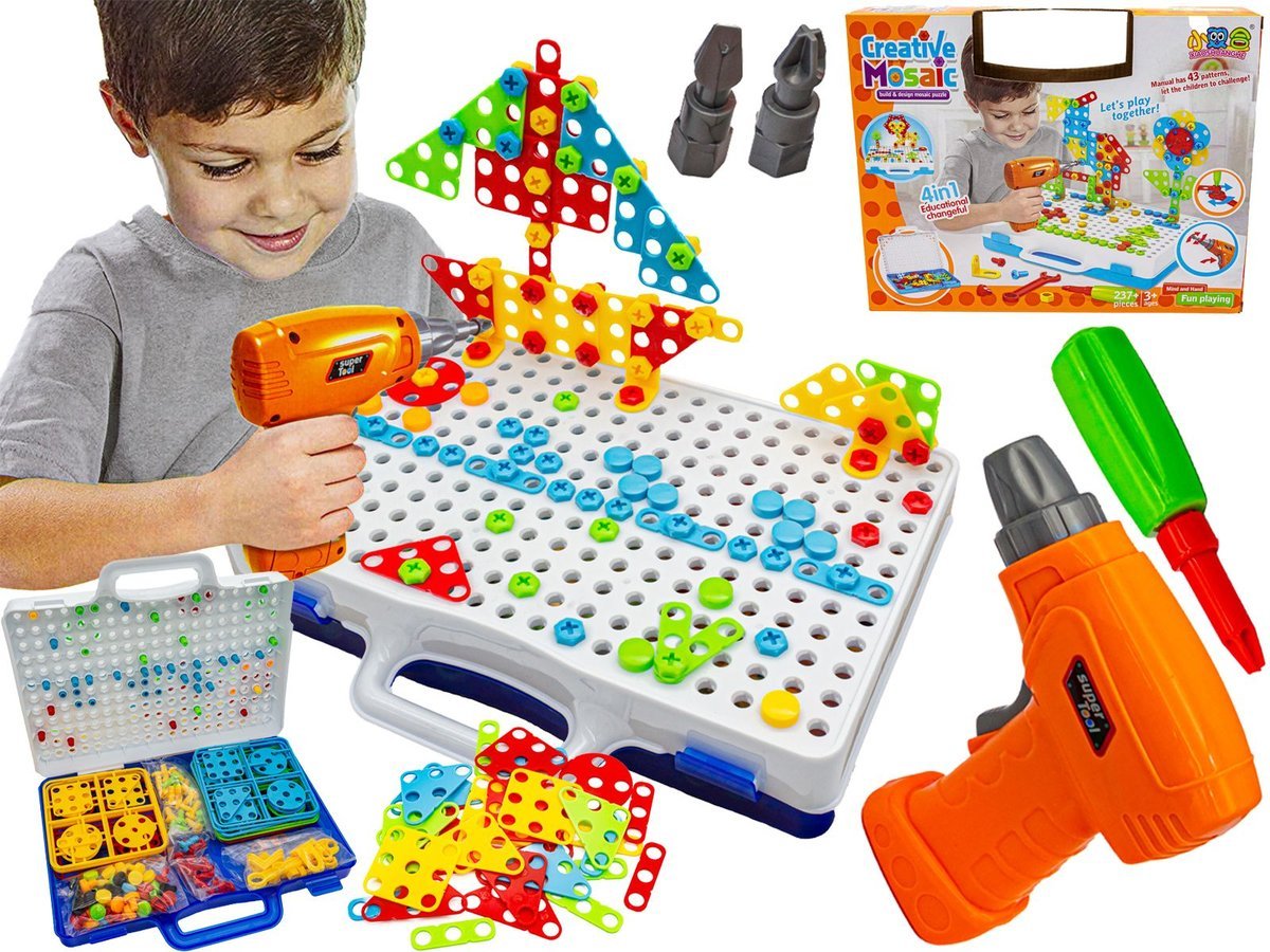 ZESTAW W WALIZCE KREATYWNA MOZAIKA AKCESORIA