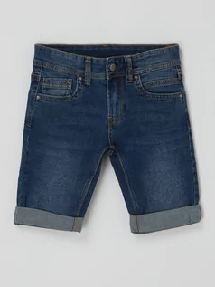 Spodnie i spodenki dla chłopców - Szorty jeansowe z dodatkiem streczu - grafika 1