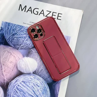New Kickstand Case etui do iPhone 13 z podstawką czerwony - Etui i futerały do telefonów - miniaturka - grafika 3